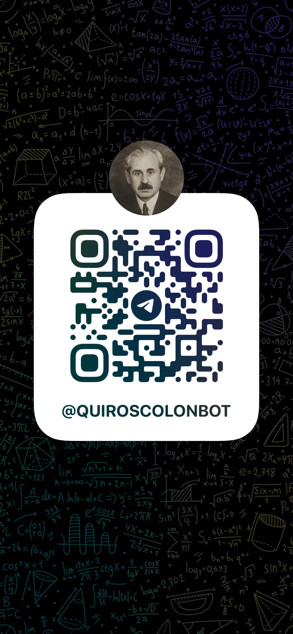 QR code for Quirós Telegram bot.